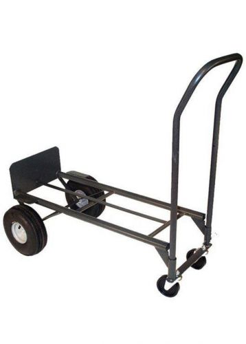 Milwaukee 2-in-1 hand truck dolly 2/4 wheels convertible cart 800 lb. capacity for sale