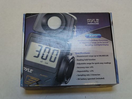 Sound around-pyle plmt21 lux light meter with 2x per second sampling for sale