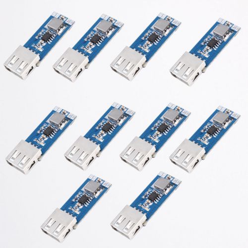 10pcs DC-DC 3V/3.3V/3.7V/4.2V to 5V 2A USB Step Up Power Module Vehicle Charger