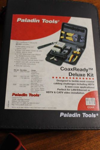 Paladin tools coaxready deluxe kit for sale