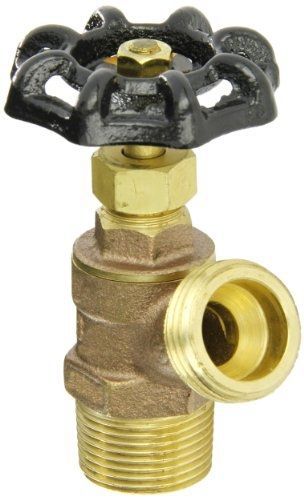 Smith-Cooper International 103 Series Brass Boiler Drain with Stuffing Box, 3/4&#034;