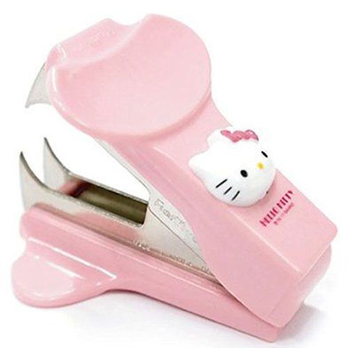 Hello Kitty Staple Remover Pink Kid Cute Girl Gift Desk Office Staplers CA