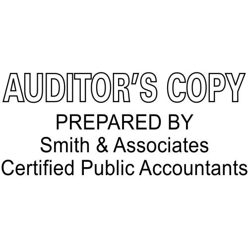 Auditor&#039;s Copy Accounting Stamp - Self-Inking Stamp  - Trodat 4913