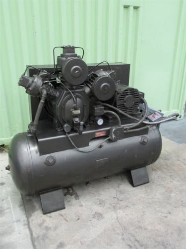 15 hp ingersoll rand model 10t-t3015tm horizontal air compressor 120 gallon for sale