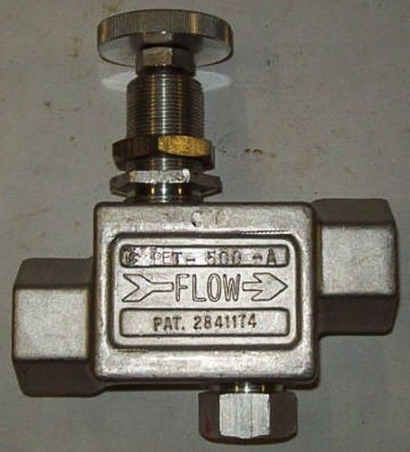 Deltrol auto-ponent 1/2&#034;  flow control valve fpet500a for sale