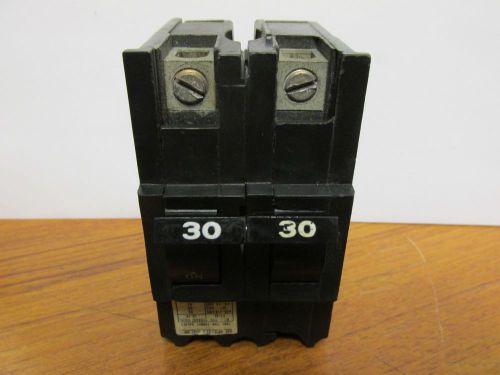 Federal pacific 30a, 2p nb circuit breaker cat# nb230 ...  i-27a for sale