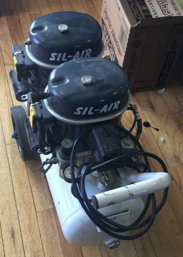 Silentaire sil air 100-24 silent running airbrush compressor 1hp 4.15cfm 6 gal for sale
