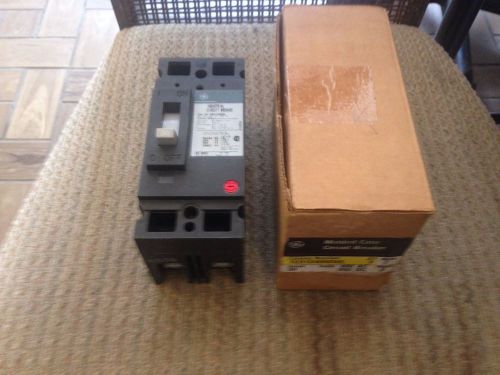 NEW GE TED124050WL 50A 2 POLE 480V BREAKER - WITH LUGS - NEW IN BOX