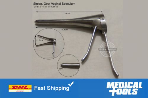 Sheep/Goat/Vaginal Speculum/Ranch/Farm/Tool/Veterinary/Insemination/S_Steel