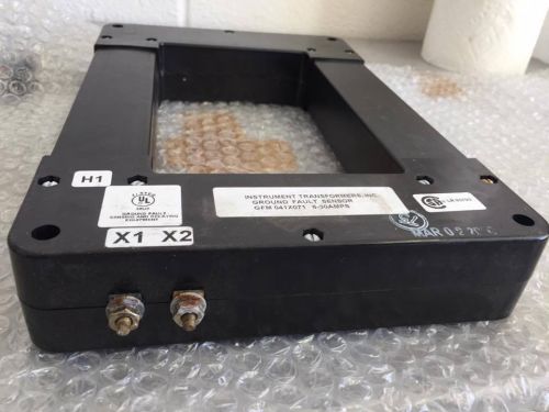 Instrument transformers ground fault sensor cat no. gfl041x071 6-30amp for sale