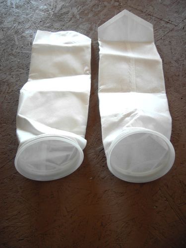 Pair (2) f &amp; s 25 micron dust filter bags 7 x 32 new for sale