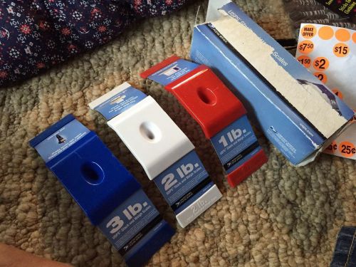 USPS Stack and Weigh Shipping Scales - Weighs 1-6 Pounds