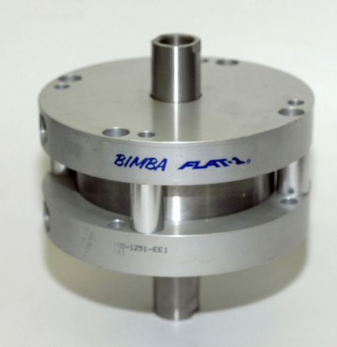 Pneumatic cylinder, bimba fod-1251-ee1 used excellent 4&#034; bore 1&#034; stroke, pdb atc for sale