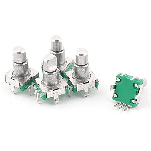 uxcell? 5pcs 6mm Rotary Encoder Push Button Switch Keyswitch Components