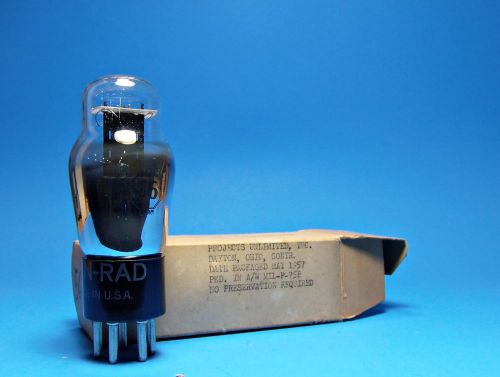 vintage  output tube ken rad type 56 nos 1957