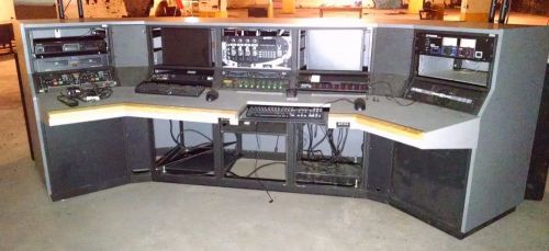 Police fire ems dj radio station security dispatch recording studio desk console for sale