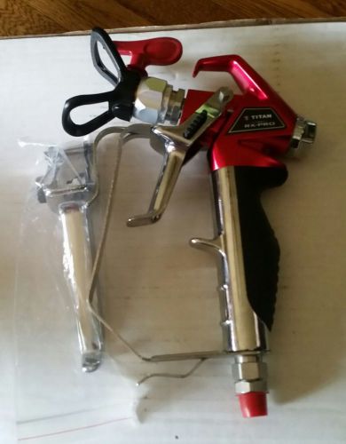 Titan rx pro spray gun with 2 finger trigger and a four finger grip trigger kit for sale