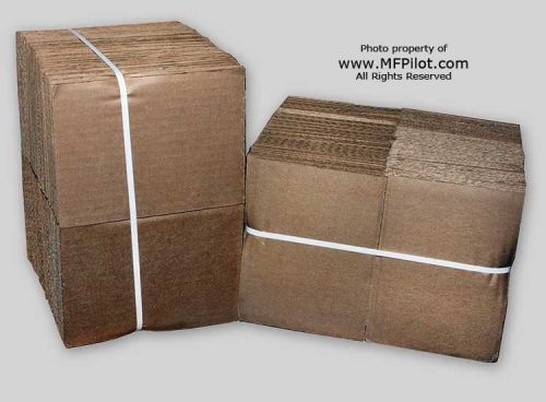 (200) 5&#034; x 7&#034; CORRUGATED SHIPPING PADS - TWO (2) BUNDLES LOT - NEW