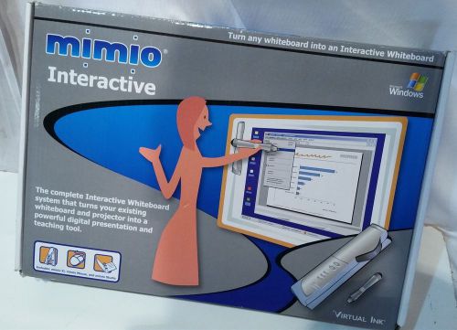 Mimio Xi Interactive Digital Whiteboard System USB Virtual Ink