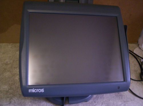 Micros Point of Sale Workstation with Customer Display and Stand 400814-101F