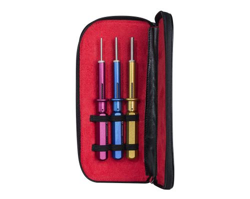 Jonard KR-260 3 Piece Extraction Tool Kit with Leather Case