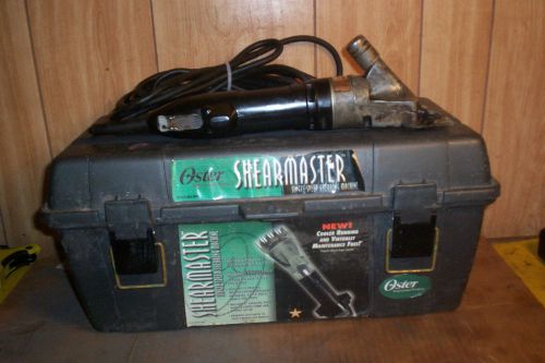 Oster  shearmaster sheep  shearers w/case, extra set blades for sale
