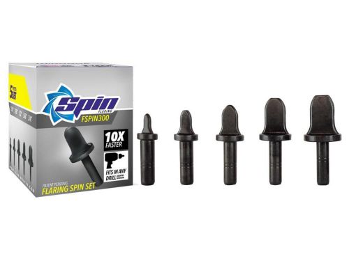Fspin300 flaring tool drill bit set with 1/4&#034; 3/8&#034; 1/2&#034; 5/8&#034; 3/4&#034; bits for sale
