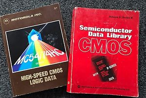 Motorola semiconductor data library cmos &amp; high-speed cmos logic databooks for sale
