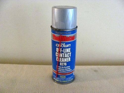 Off Line Contact Cleaner Crown Toolmate 8276 Lot of (9) 10.9 oz cans