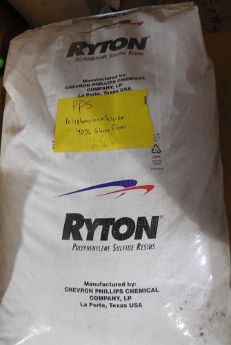 Ryton R-4-200NA PPS Plastic Pellets Resin Material 40% GF Natural 55 Lbs