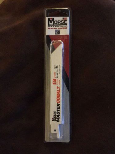 Morse 6 Inch Master Cobalt Metal Blades ( 5 Pack ) Set Of 4