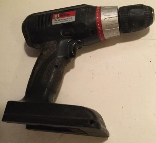 Drill Master 18 Volt Cordless Drill Model 67024 Battery &amp; Charger Not Included