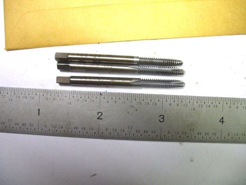 3 - new  usa made greenfield 138-32 (6-32) gh3 2 flute chrome plated gun taps for sale