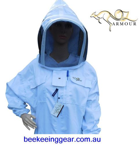 Beekeeping jacket &#034;oz armour&#034; heavy duty poly cotton for sale