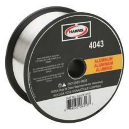 New Harris Welco Aluminum ER4043 Welding Wire Spool - 1/16&#034; - 1 Lb - P/N 0404331