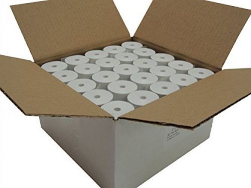 Coreless 2 1/4 x 75 feet bpa free thermal paper, 1 1/2 od, 50 rolls for sale