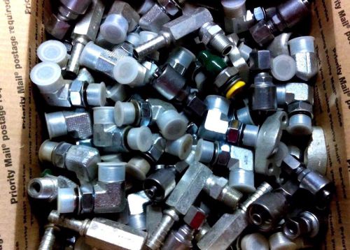 (qty 150) new gates hydraulic hose fitting &amp; adapter bulk parts wholesale lot #6 for sale