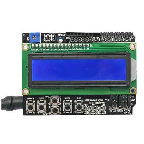 New Version 1602 LCD Shield Module Display for Arduino UNO R3 MEGA2560 Nano DUE