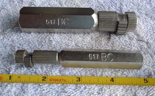 Set of 2 Brasscraft Internal Pipe Wrenches - 3/4&#034; and 3/8&#034; - 517 BC