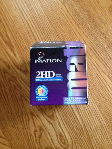 IBM Imation 3.5 Inch 2HD High Density Floppy Disks 25 Pack NIOB Sony