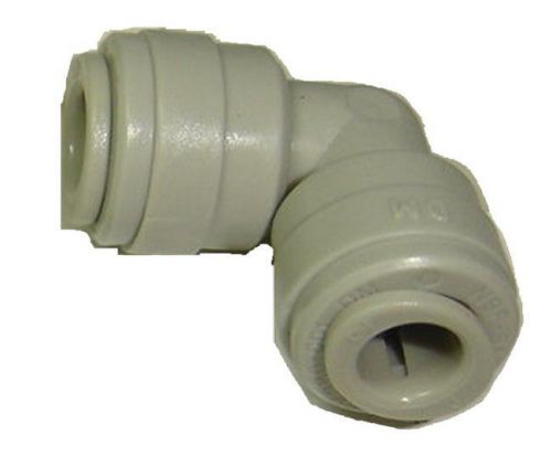 Pom fitting tube elbow union 90 deg 3/8&#034; od acetal water air gas liquids fuel f2 for sale