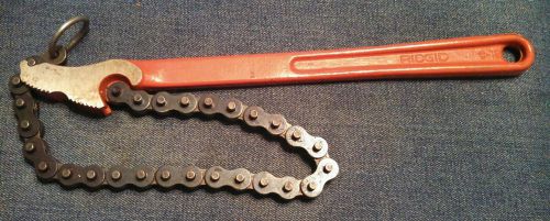 Ridgid C-12 Chain Wrench Pipe Wrench