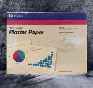 HP Plotter Paper  Non-Glossy A-Size 17801P Brand NEW Sealed