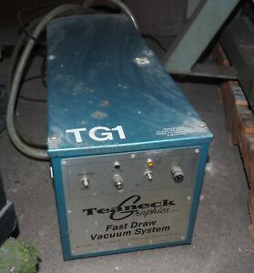 Teaneck Graphics Corp Fast Draw Vacuum System TG1 Control Box Assembly Working