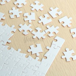 20Pcs A4 Blank Sublimation Jigsaw Puzzle Heat Press/Thermal Transfer   -