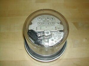 GE General Electric Watthour Meter w/ Time Switch  retired