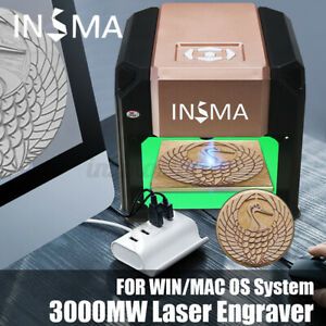 3000MW USB CNC Laser Engraving Cutting Machine Portable Mini Engraver