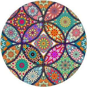 Mouse pad round mandala mouse pad design cute mouse pad office mouse pad