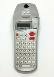 Dymo Letra Tag Esselte Label Maker Silver Handheld Portable Battery Tested Works