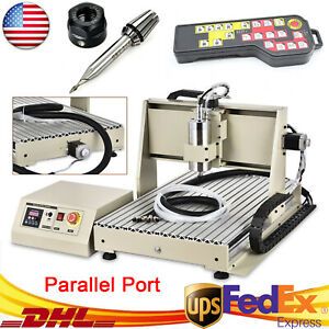 1500W 6040 CNC 3Axis Router 3D Engraver Woodworking Carving Engraving Machine+RC